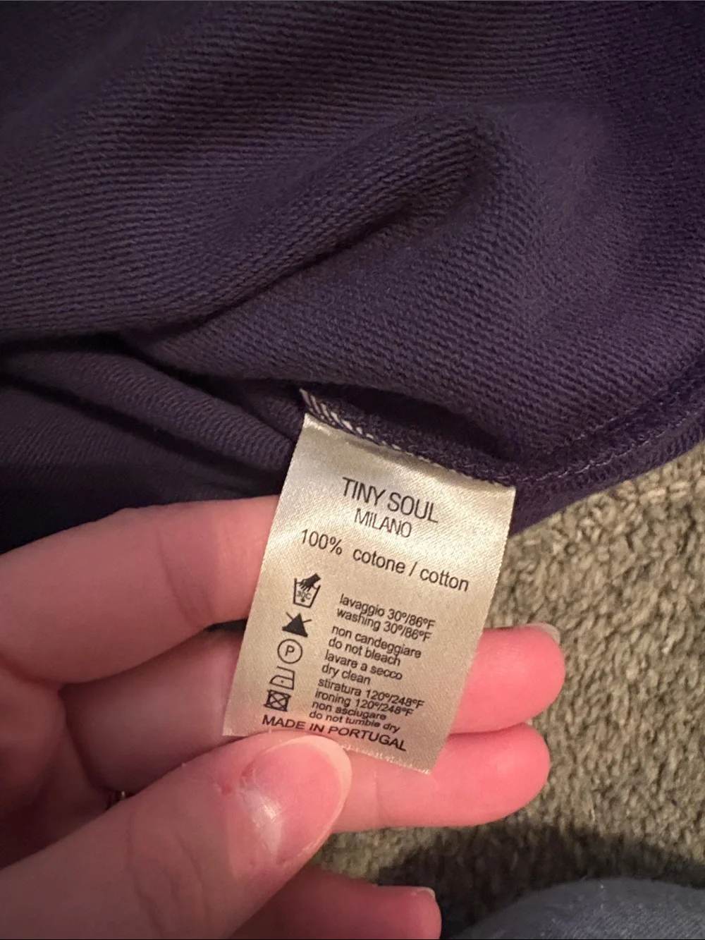 Tiny Soul navy blue boys zipper sweater 4 NWT